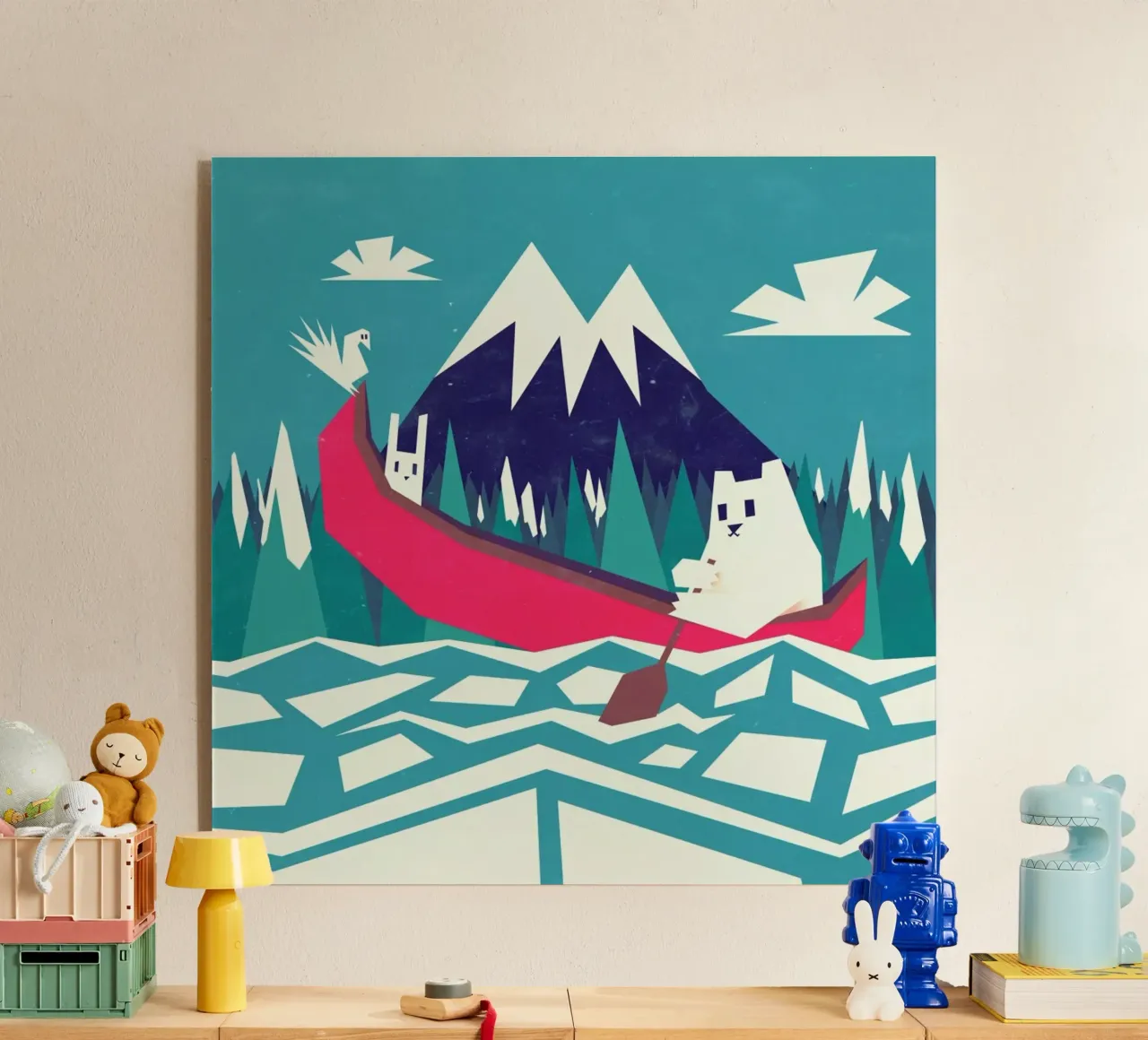 Yeti Canoe plexiglass da Yetiland