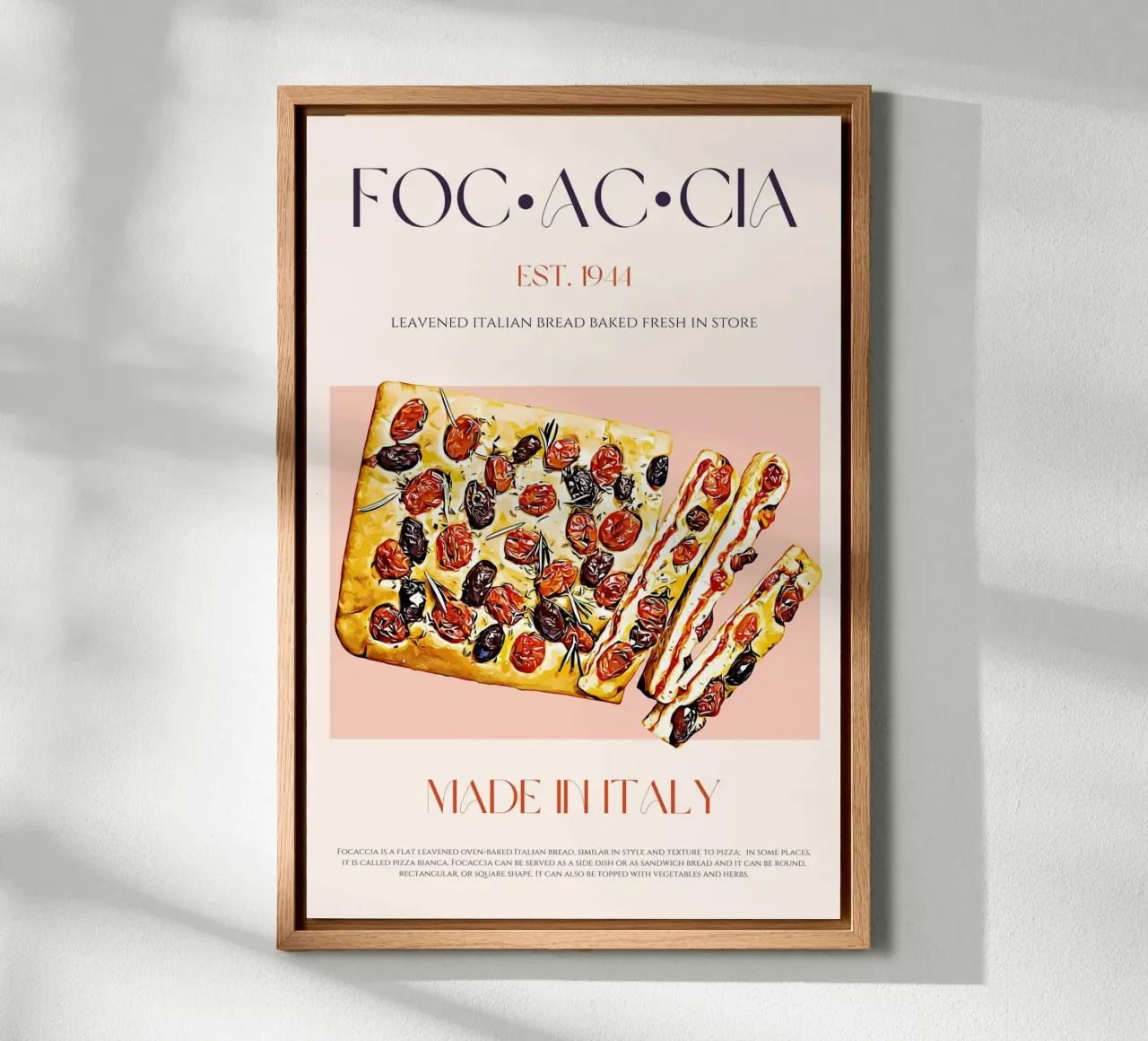 Focaccia Print tela da KOKRPrints