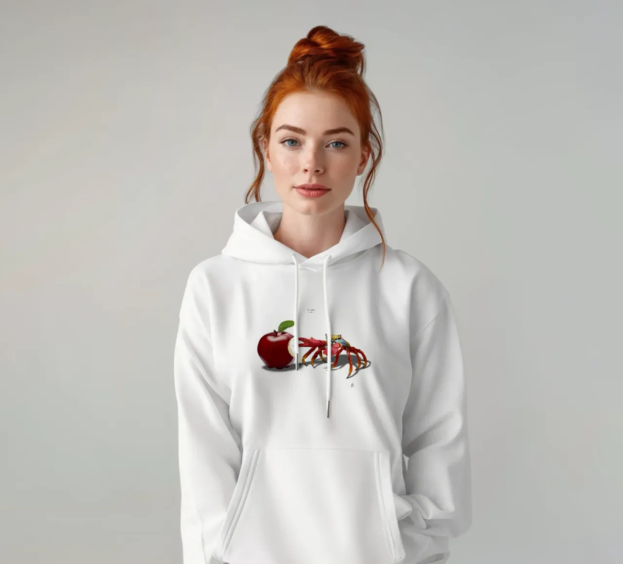 Core (Titled) felpa con cappuccio da Rob Art | Illustration