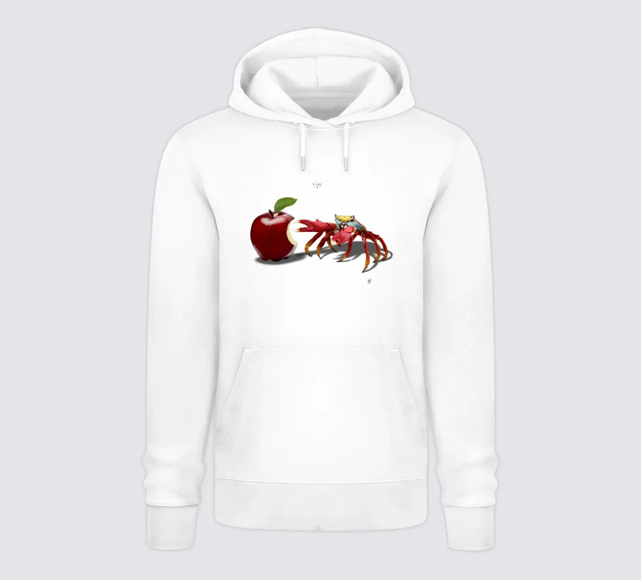 Core (Titled) felpa con cappuccio da Rob Art | Illustration