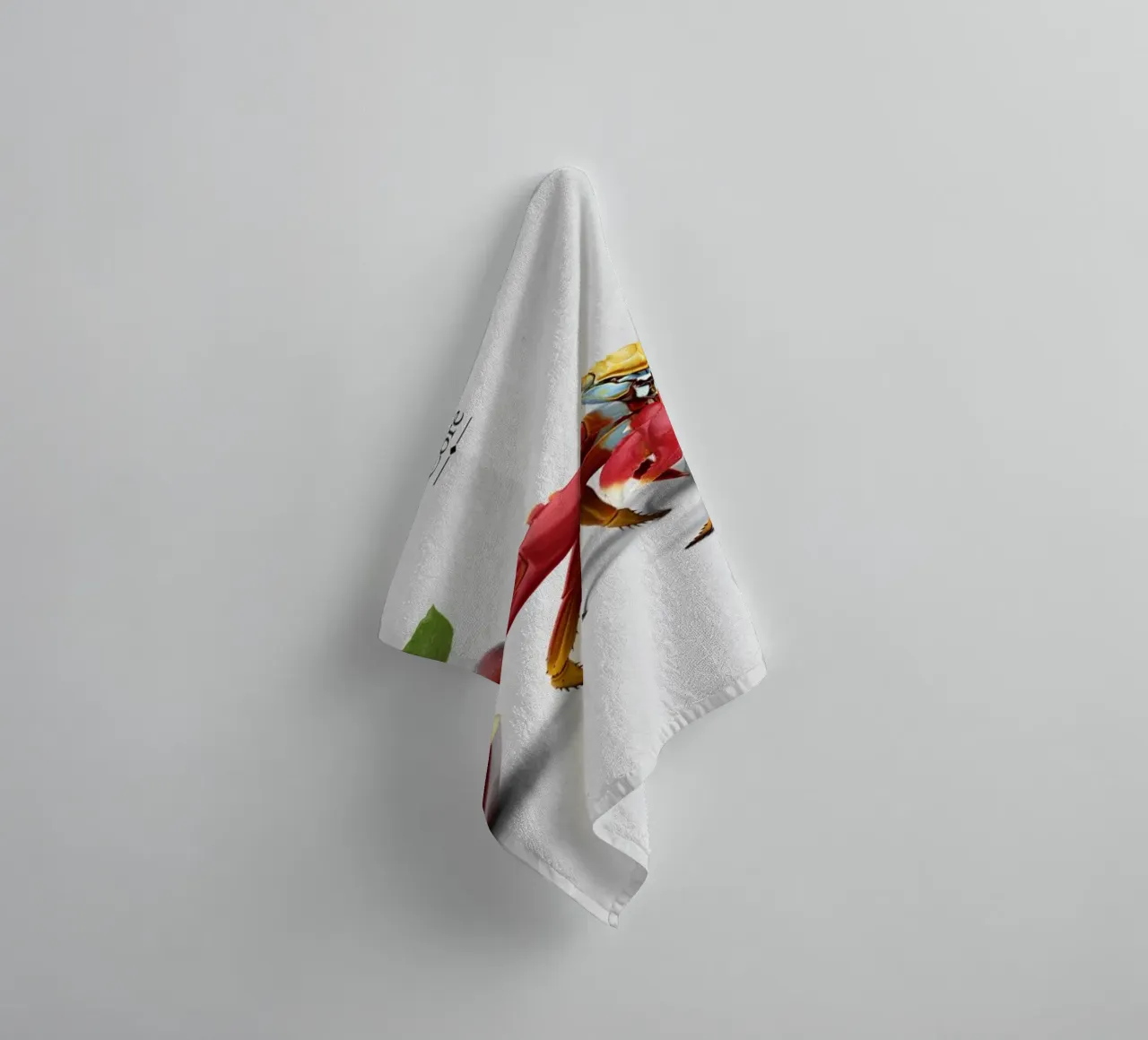 Core (Titled) asciugamano da bagno da Rob Art | Illustration