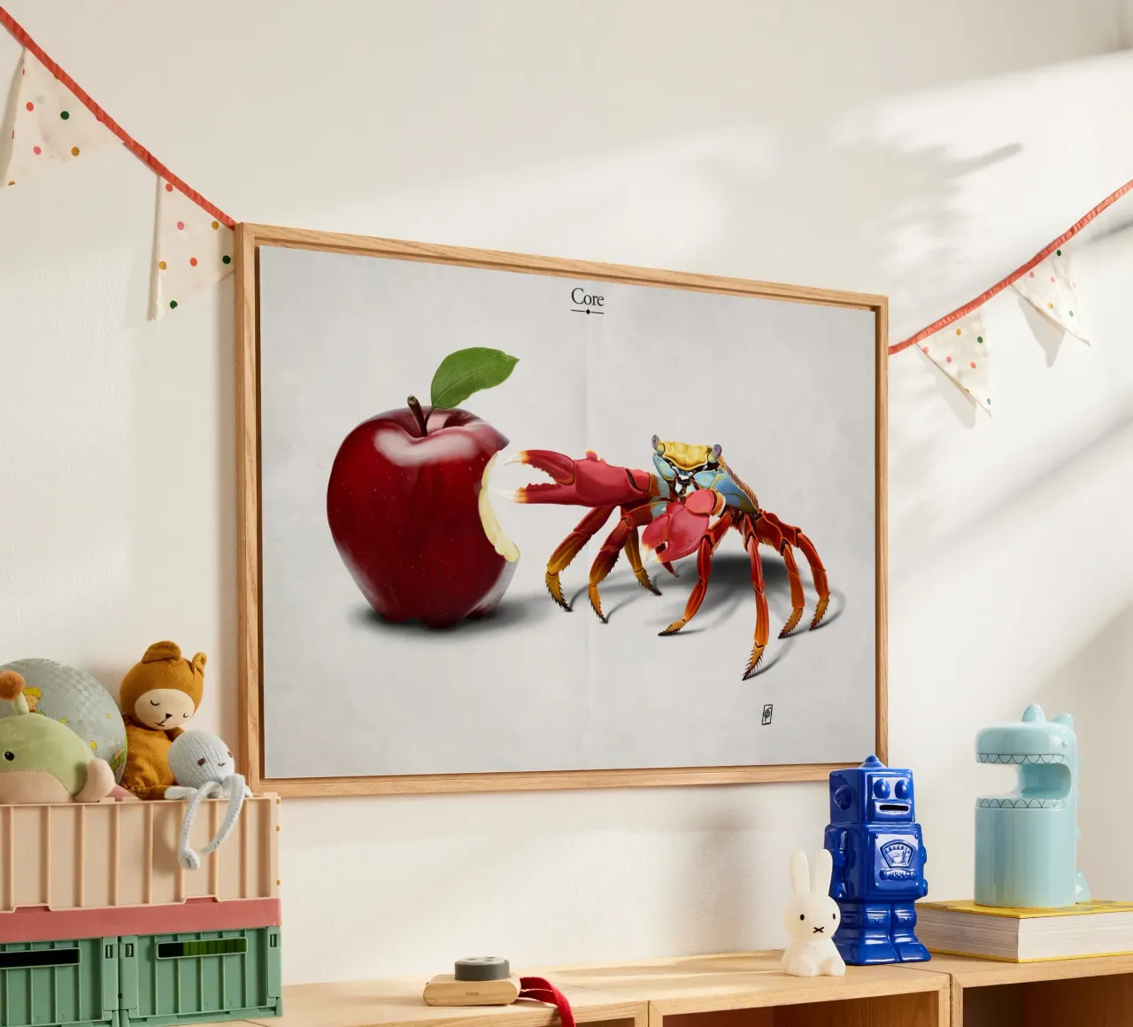 Core (Titled) plexiglass da Rob Art | Illustration