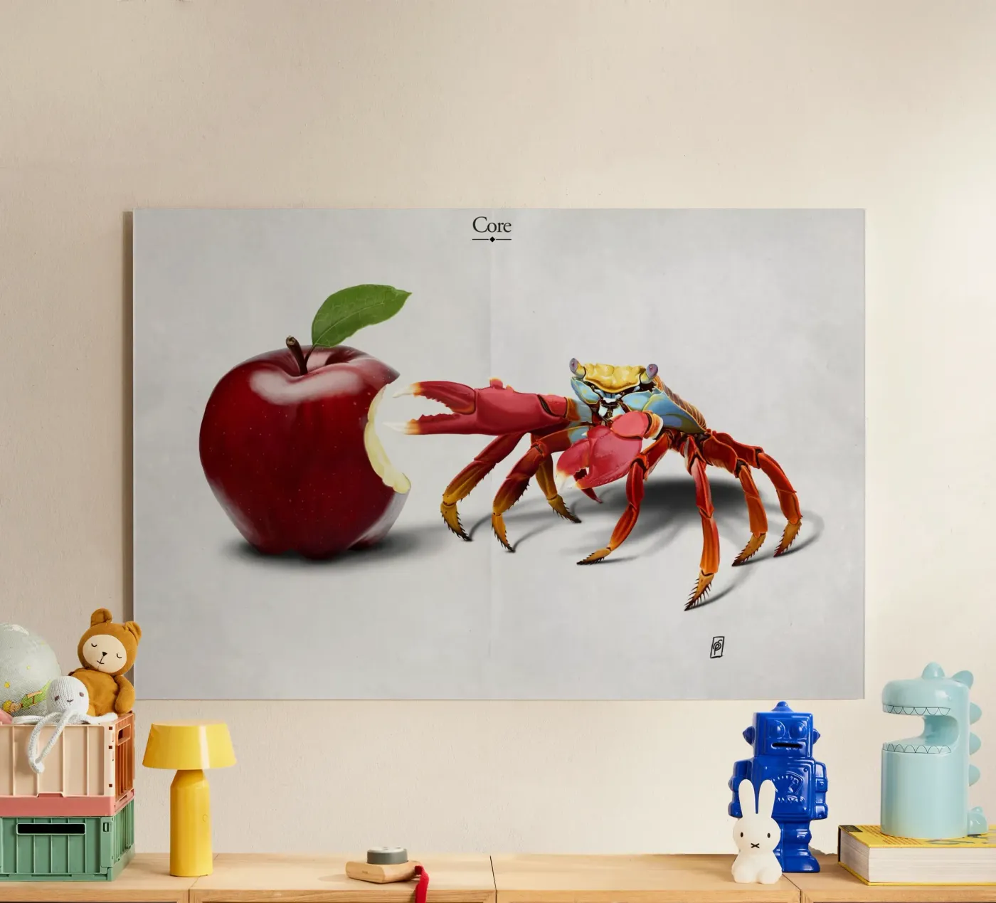 Core (Titled) plexiglas de Rob Art | Illustration