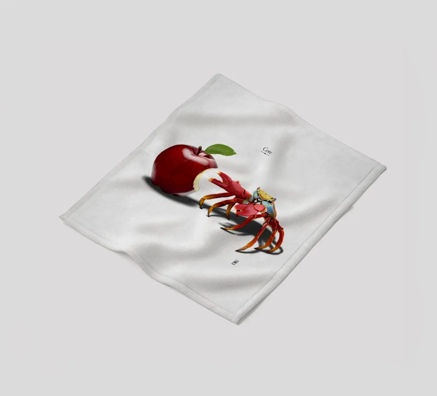 Core (Titled) Fleecedecke von Rob Art | Illustration