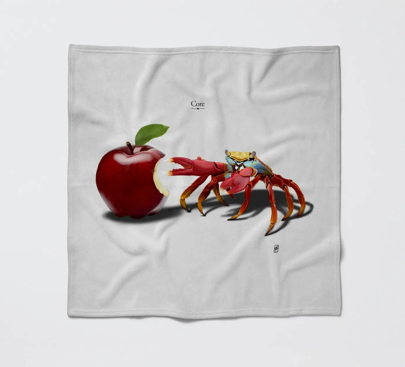 Core (Titled) Fleecedecke von Rob Art | Illustration