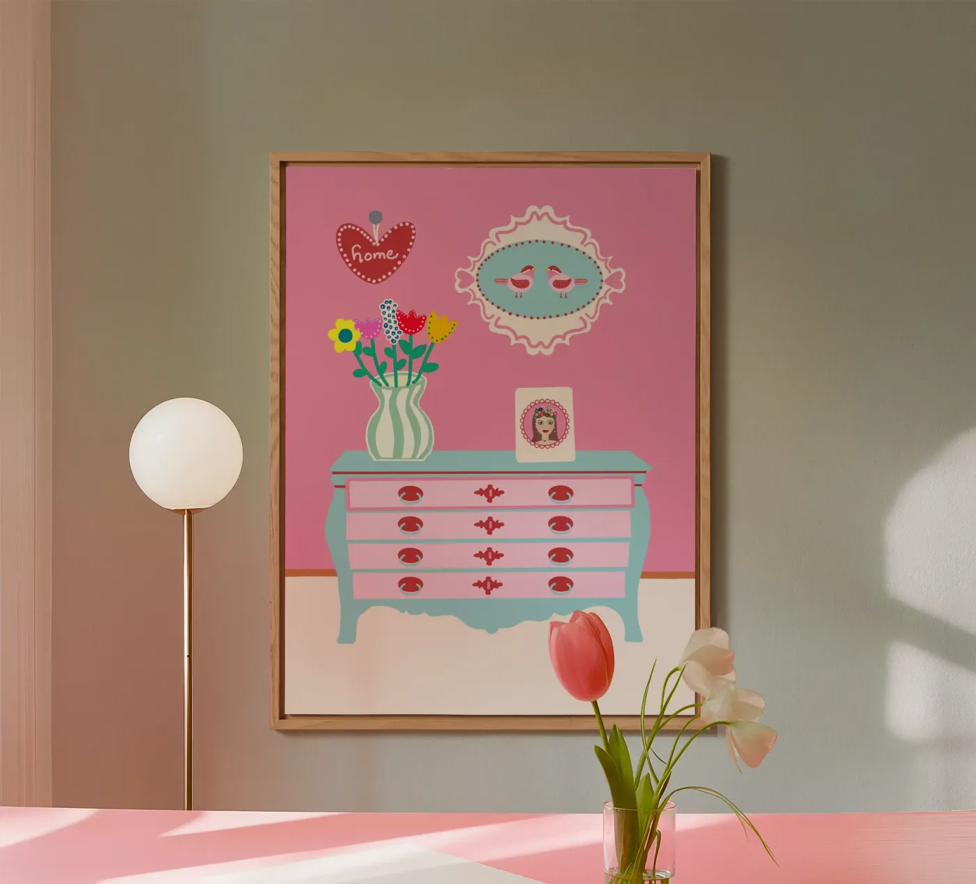 Wohnambiente pannello forex da Miris bunte Modewelt