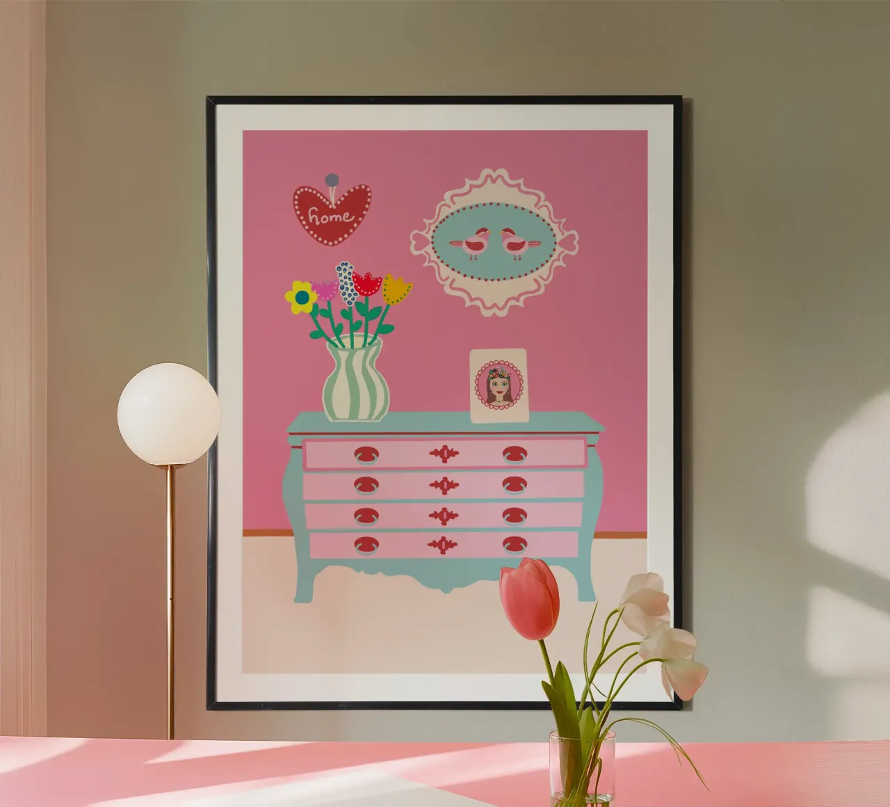 Wohnambiente poster da Miris bunte Modewelt