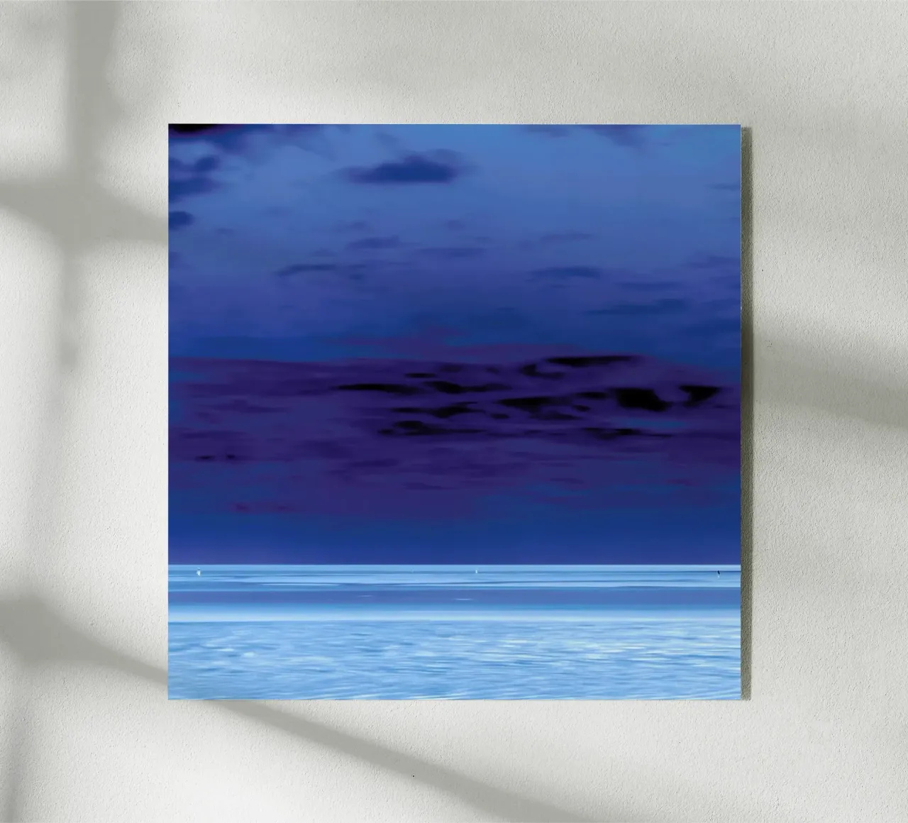 Night Beach acryl van steffi photographer