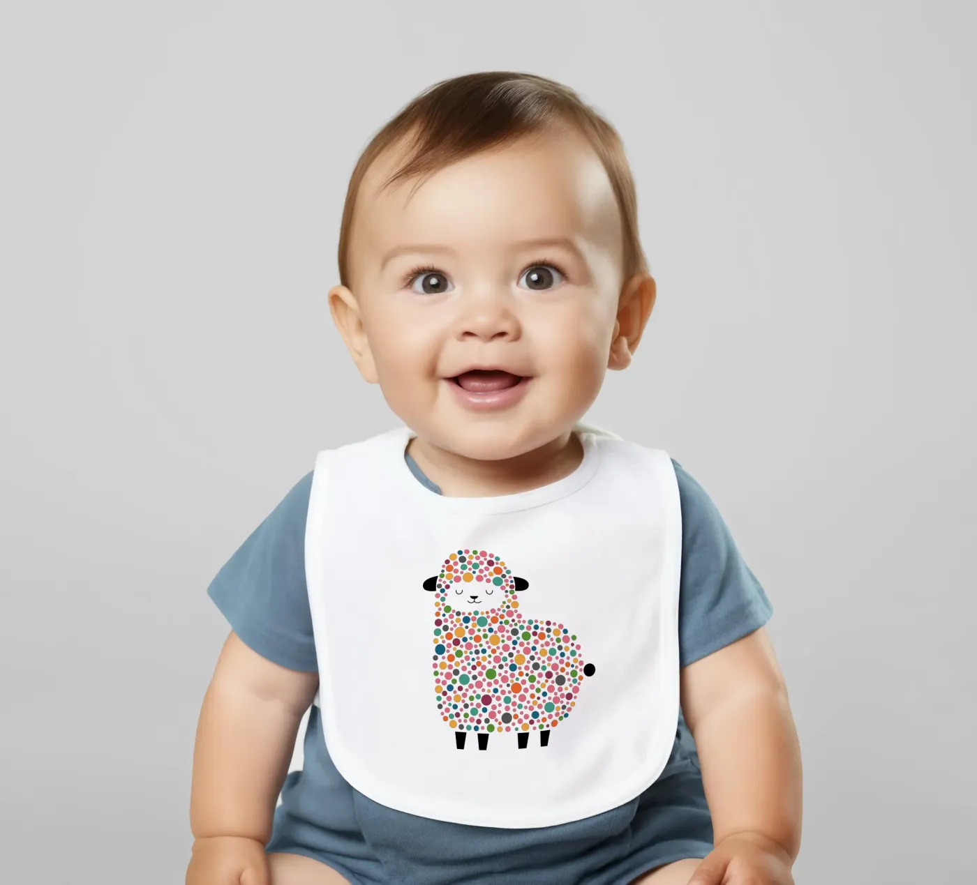 Mouton à bulles bavoir de Andy Westface