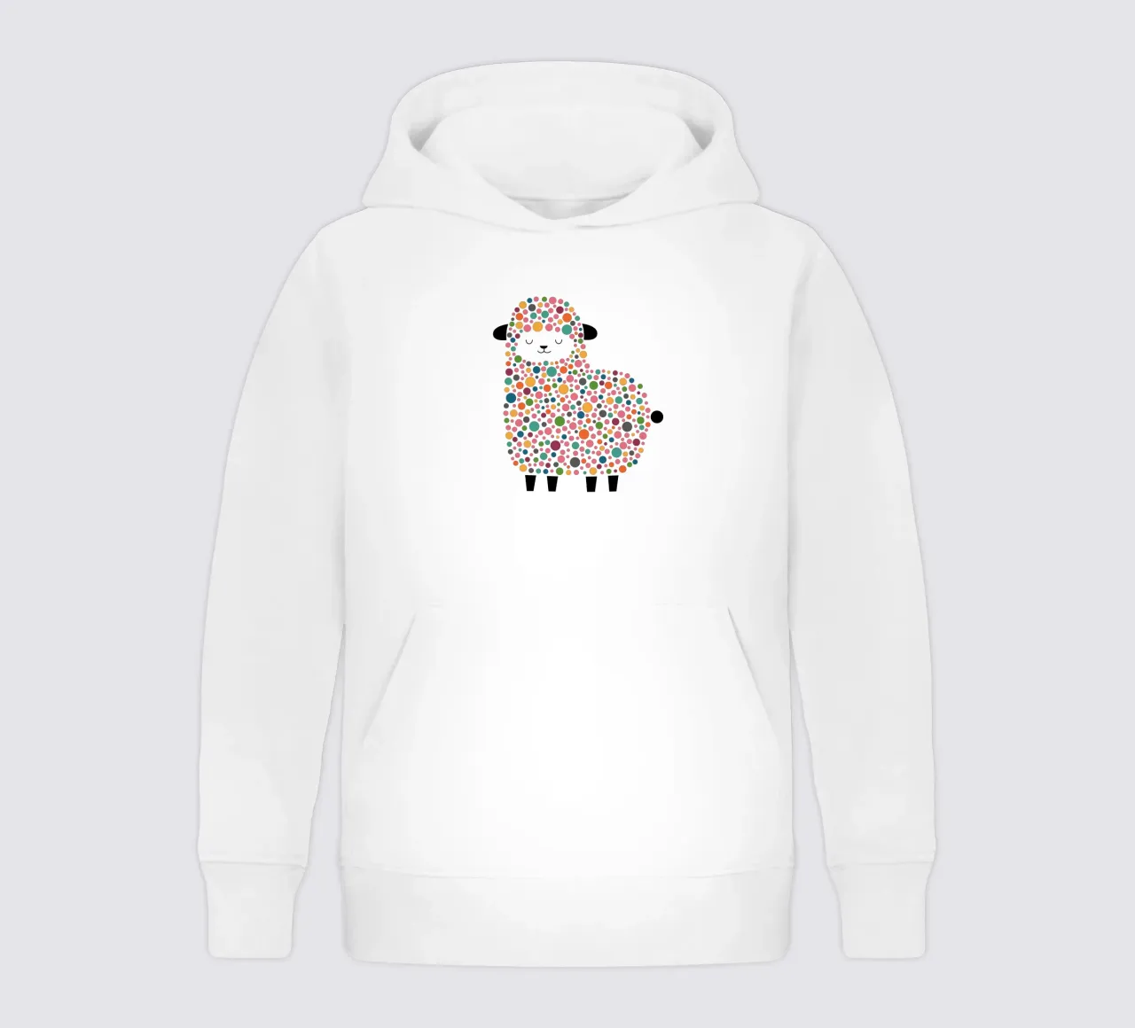 Bubble Sheep kids hoodie by Andy Westface