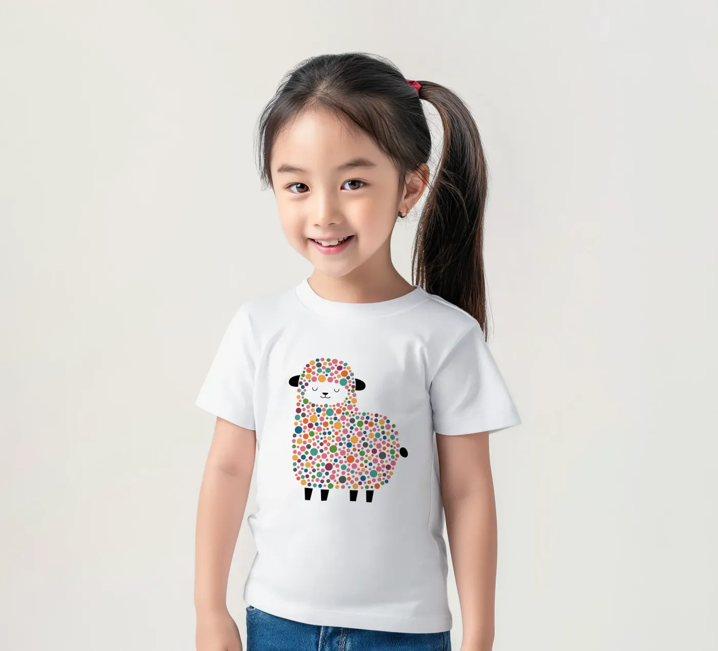 Bubble Sheep kinder t-shirt van Andy Westface