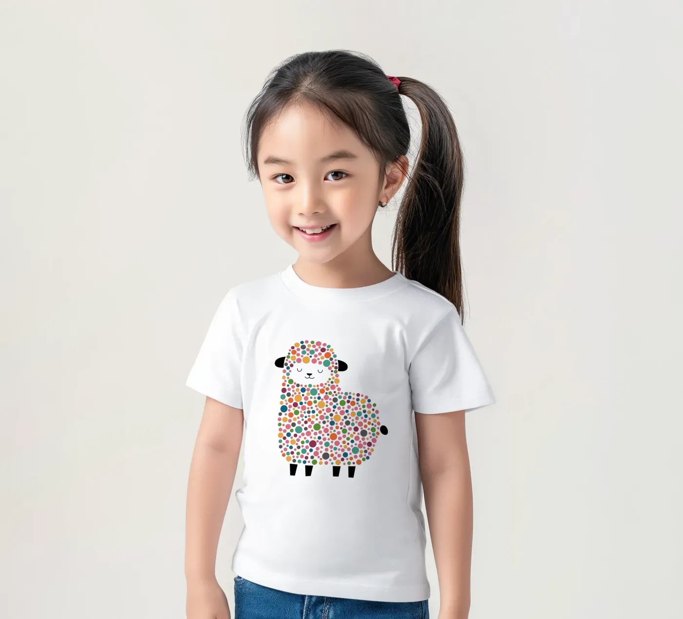 Bubble Sheep kinder t-shirt van Andy Westface