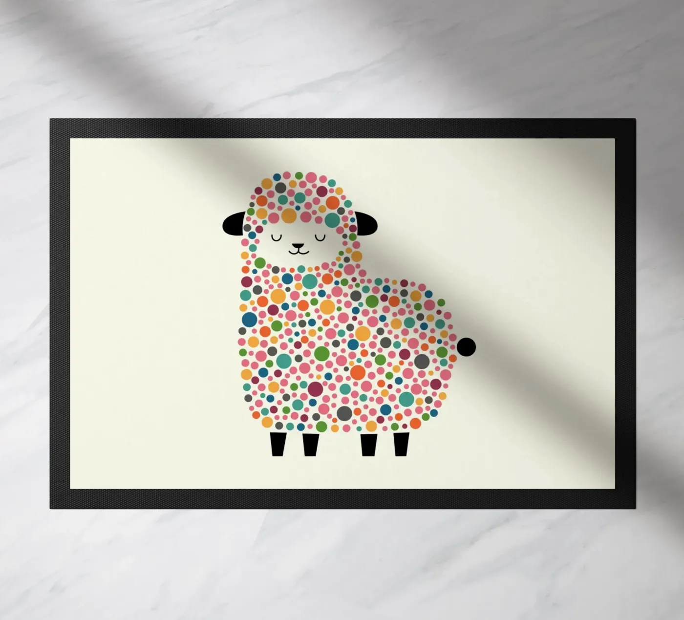Bubble Sheep paillasson de Andy Westface