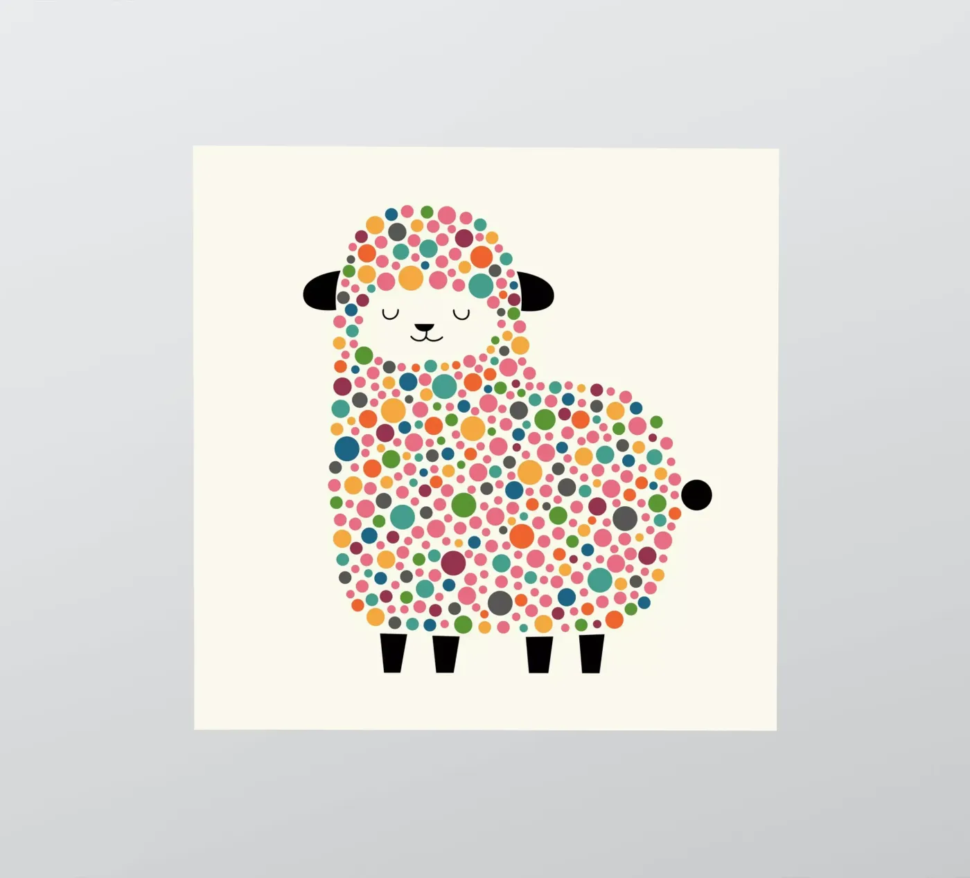 Bubble Sheep sticker by Andy Westface
