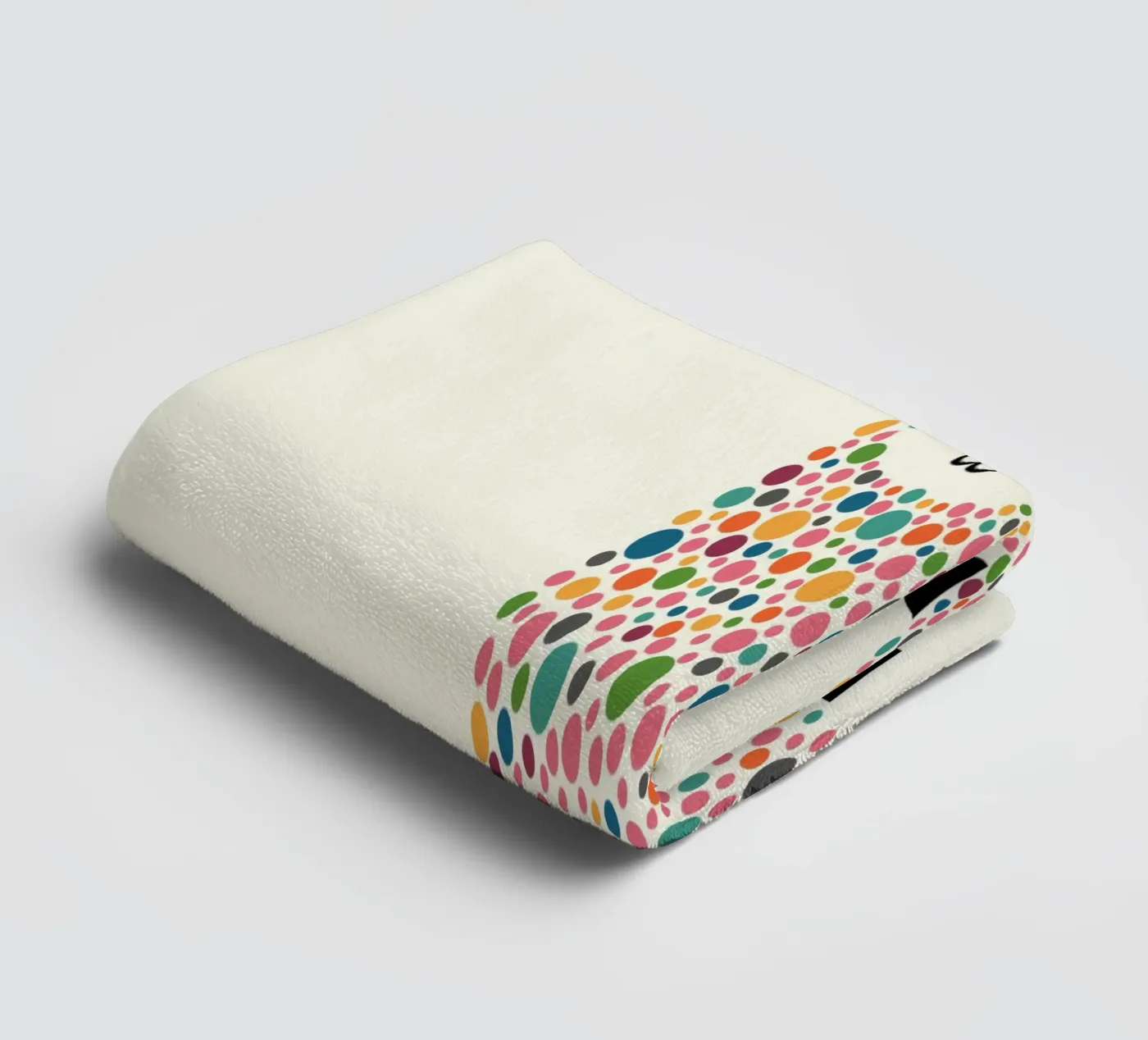 Bubble Sheep towel by Andy Westface