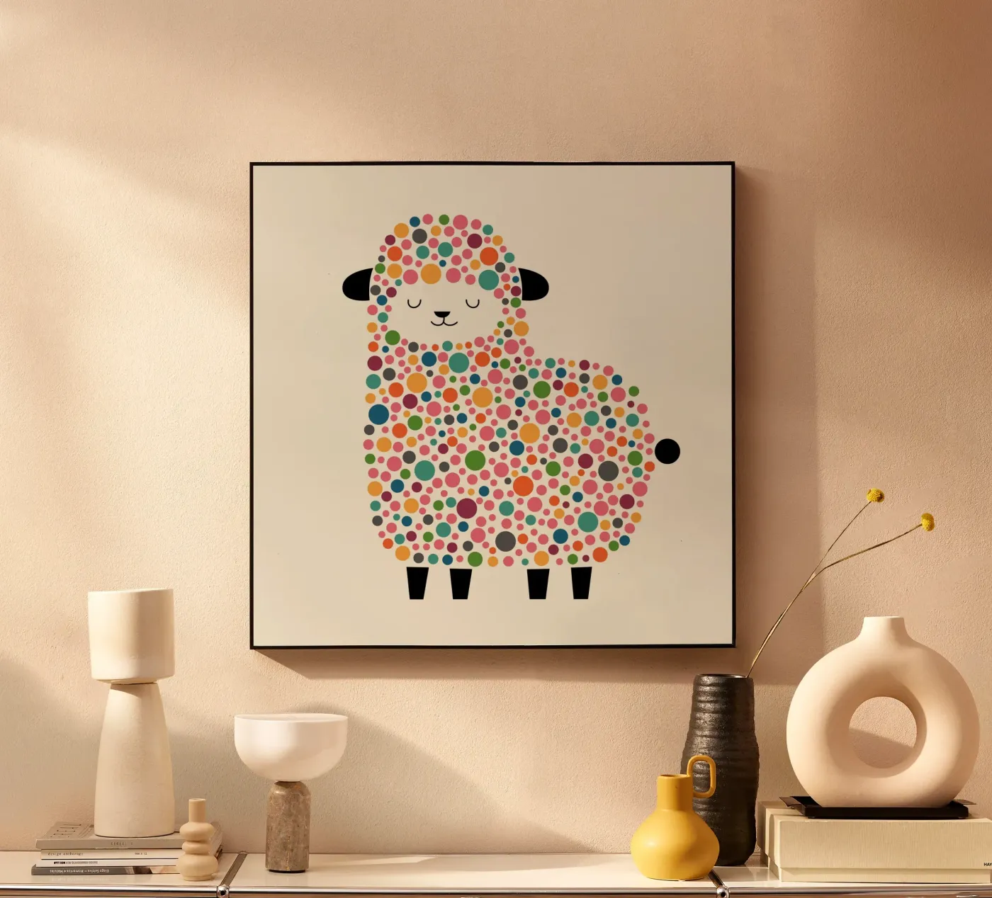 Bubble Sheep forex plate by Andy Westface