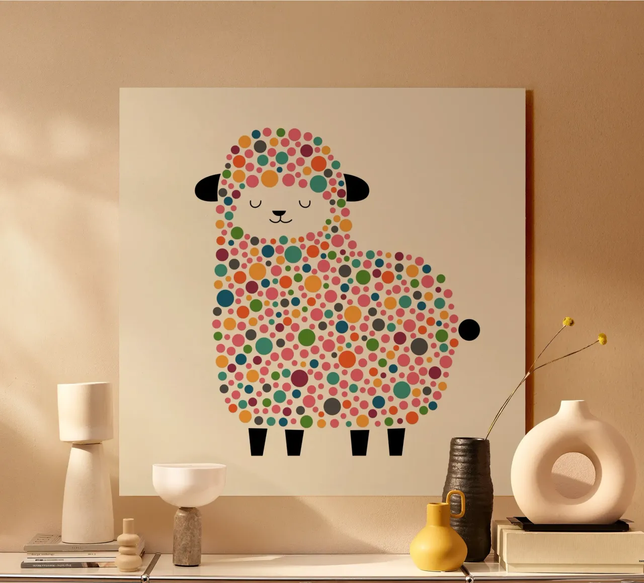 Pecora a bolle d'aria pannello forex da Andy Westface