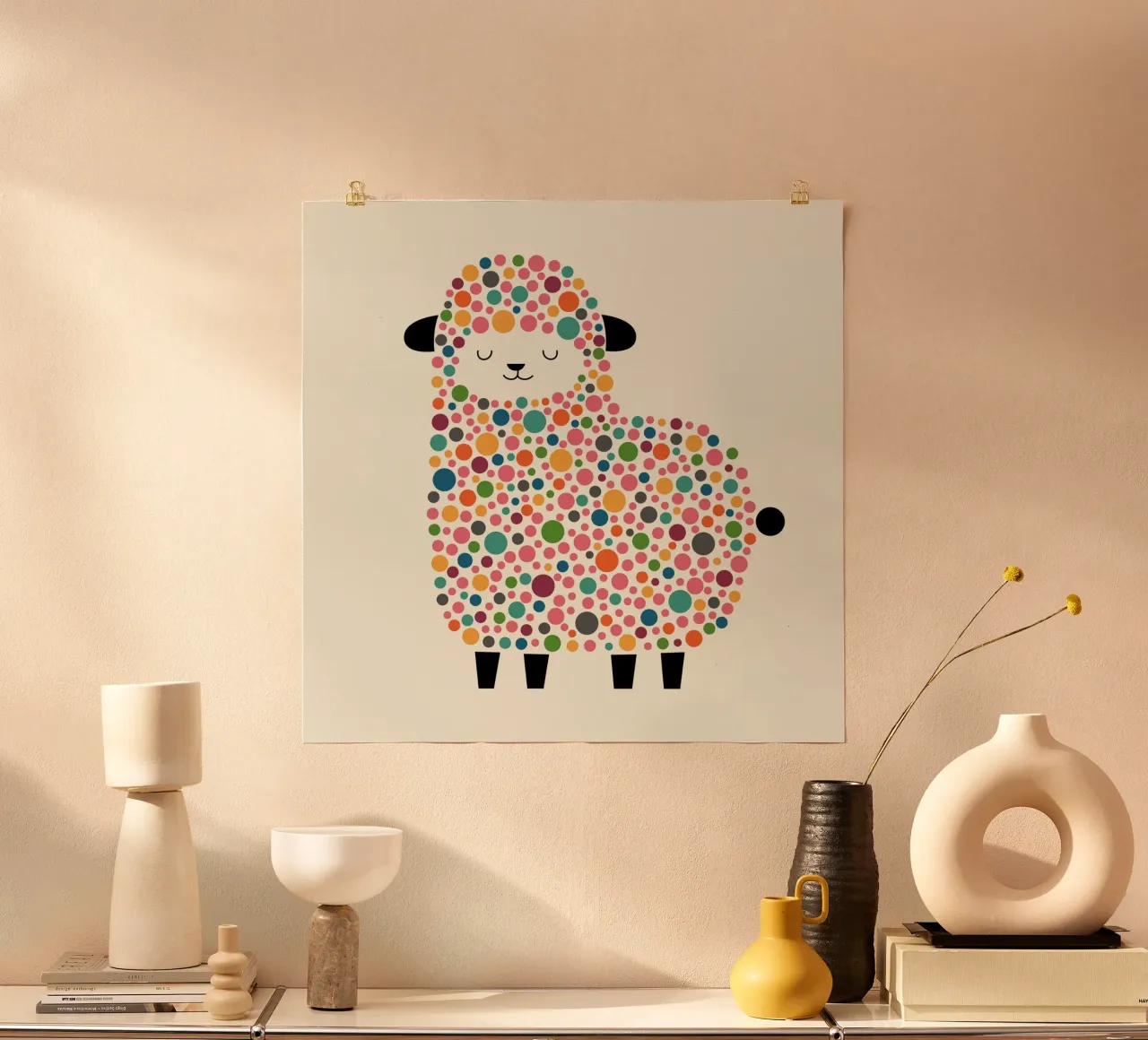 Seifenblasenschaf Poster von Andy Westface