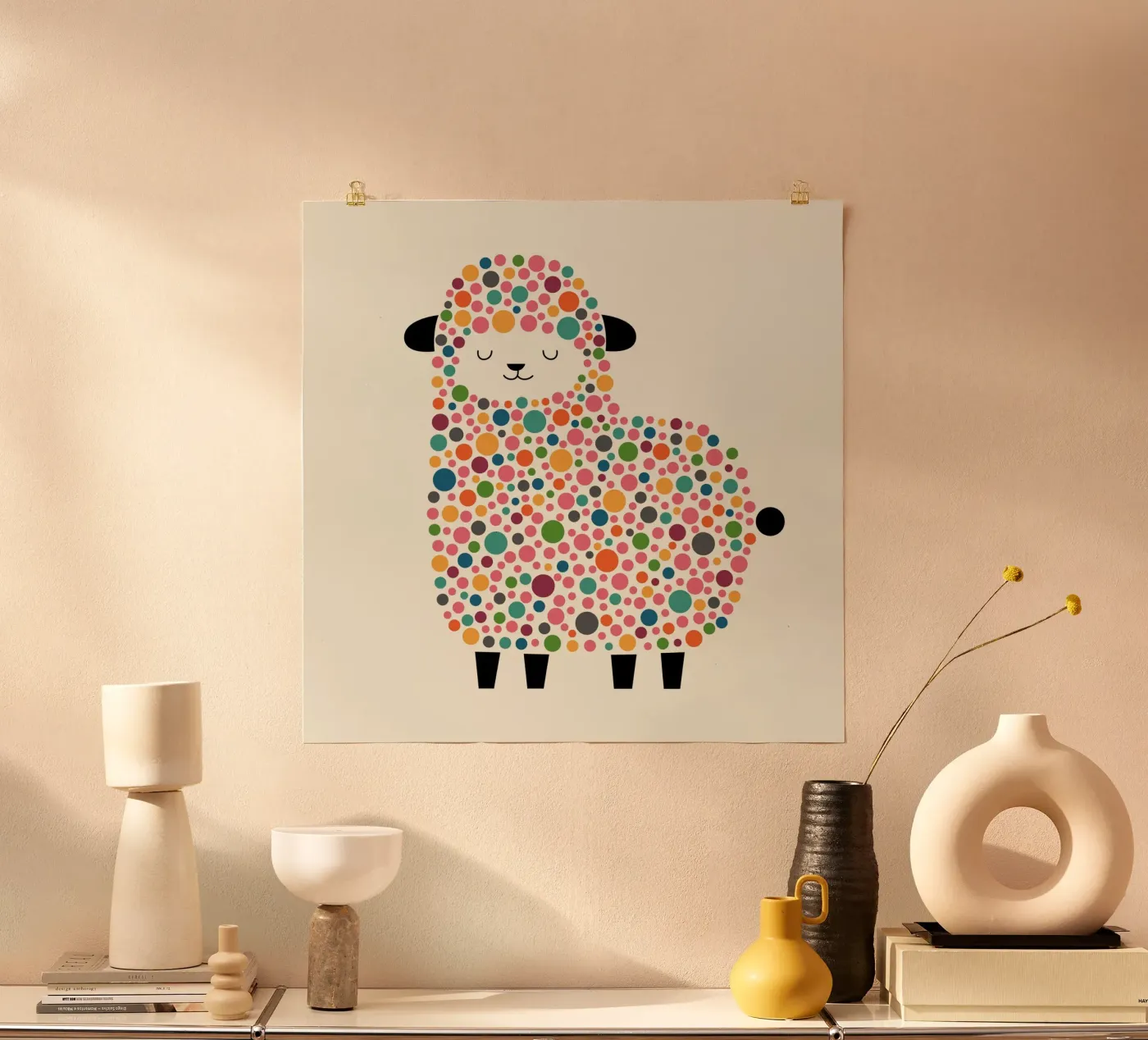 Bubble Sheep poster by Andy Westface