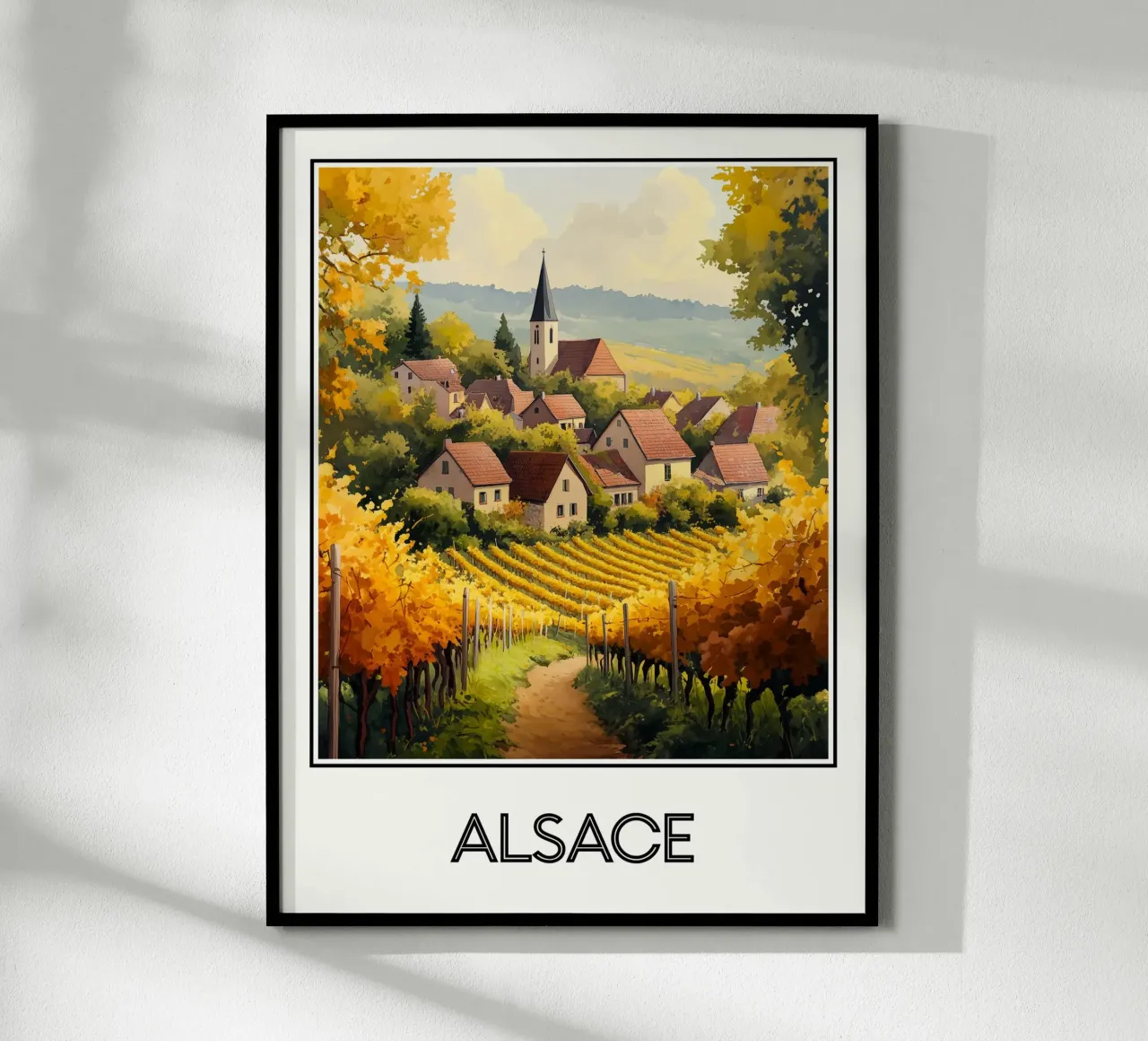 Alsazia poster da Frame the World