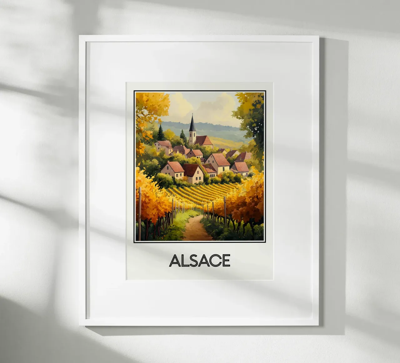 Alsazia poster da Frame the World