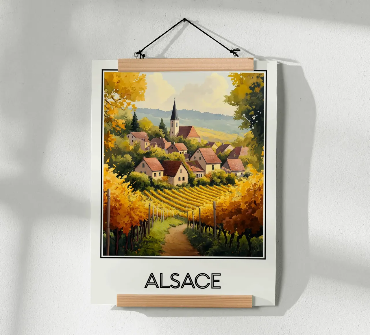 Alsazia poster da Frame the World