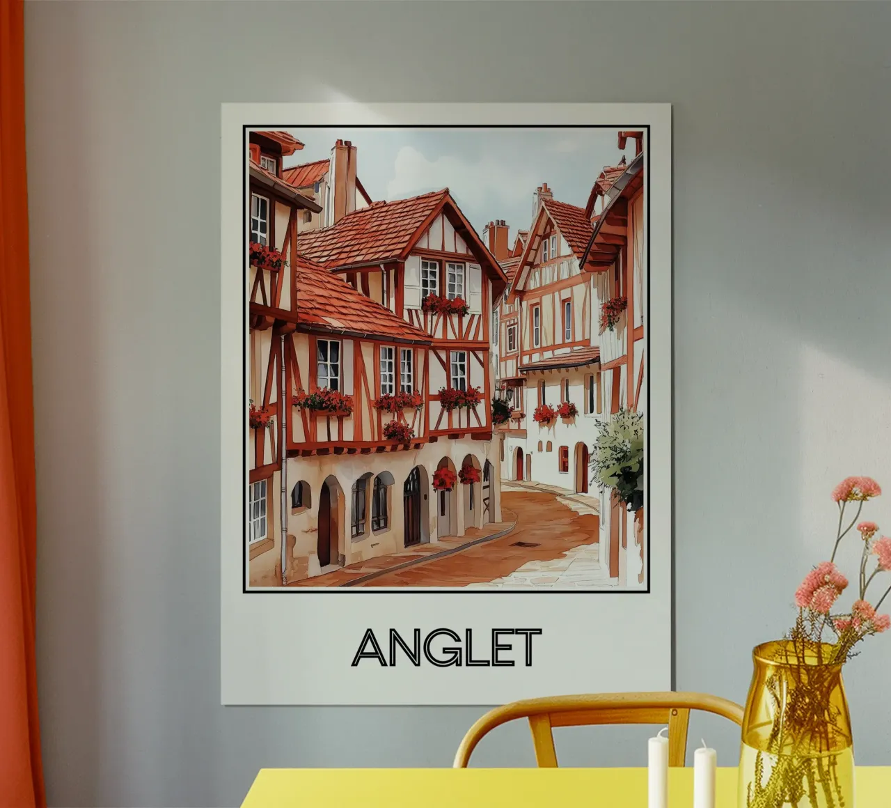Angolo poster con telaio in plastica da Frame the World