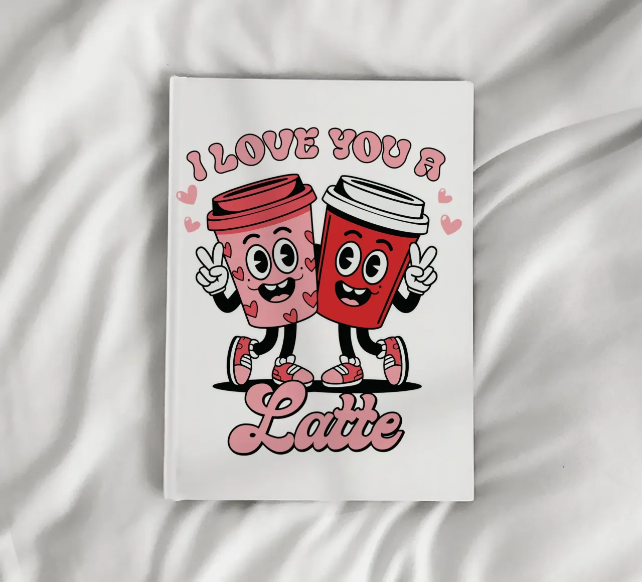 I love you a latte notebook by edsonramosart