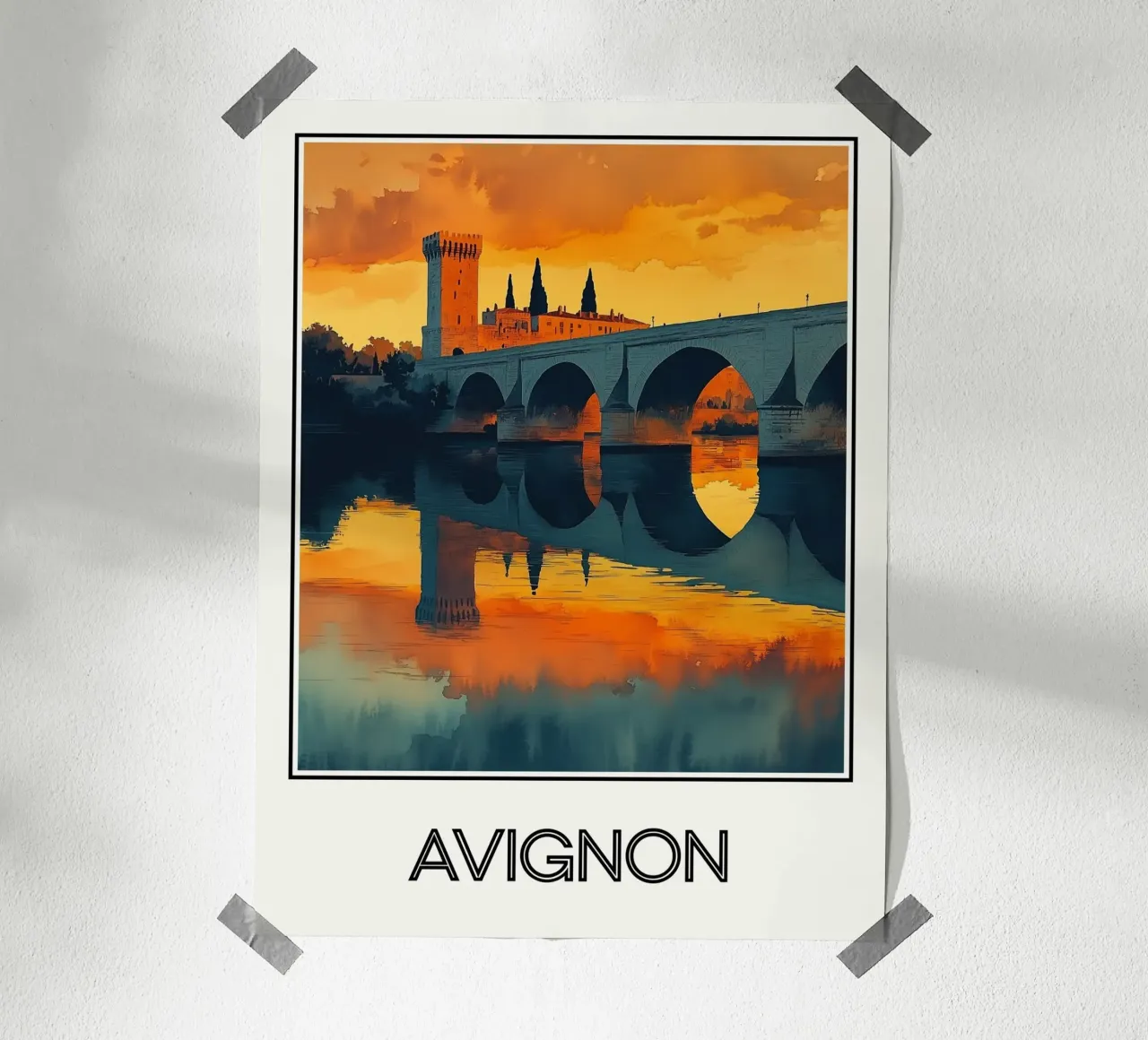 Avignon hahnemühle de Frame the World