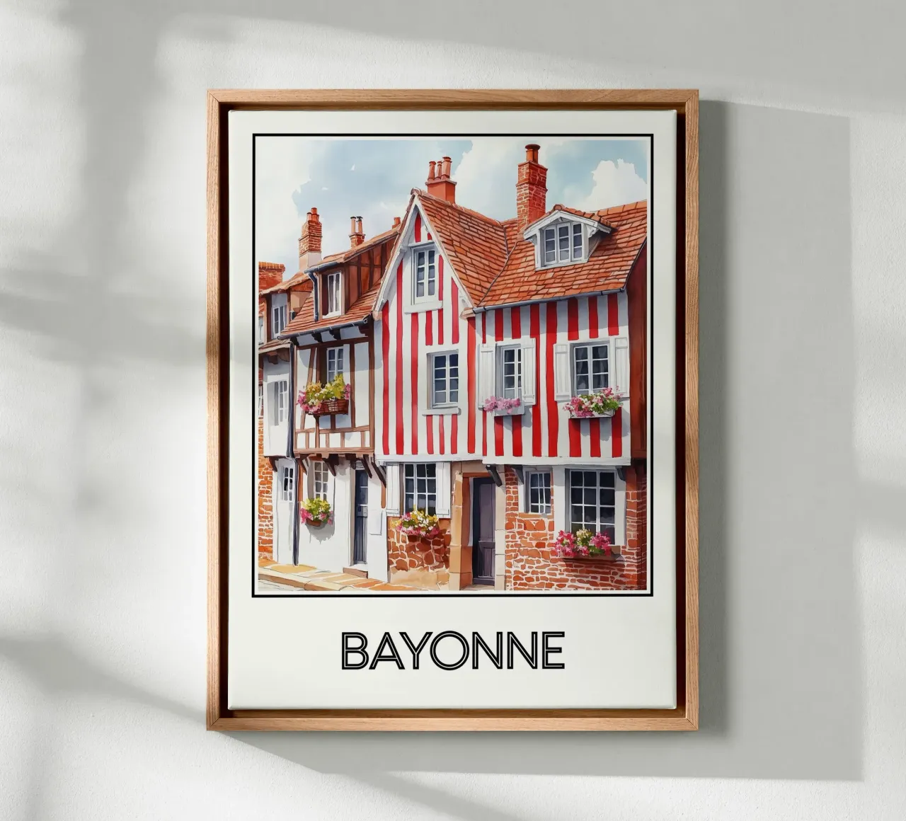 Bayonne tela con Cornice a cassetta da Frame the World