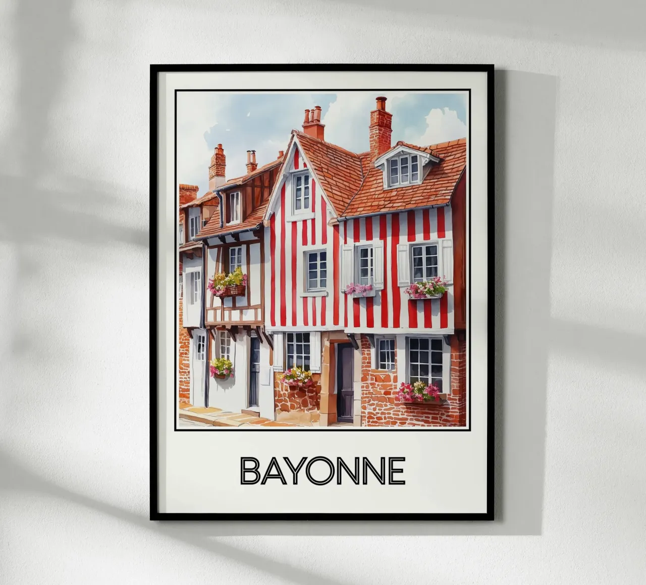 Bayonne poster da Frame the World