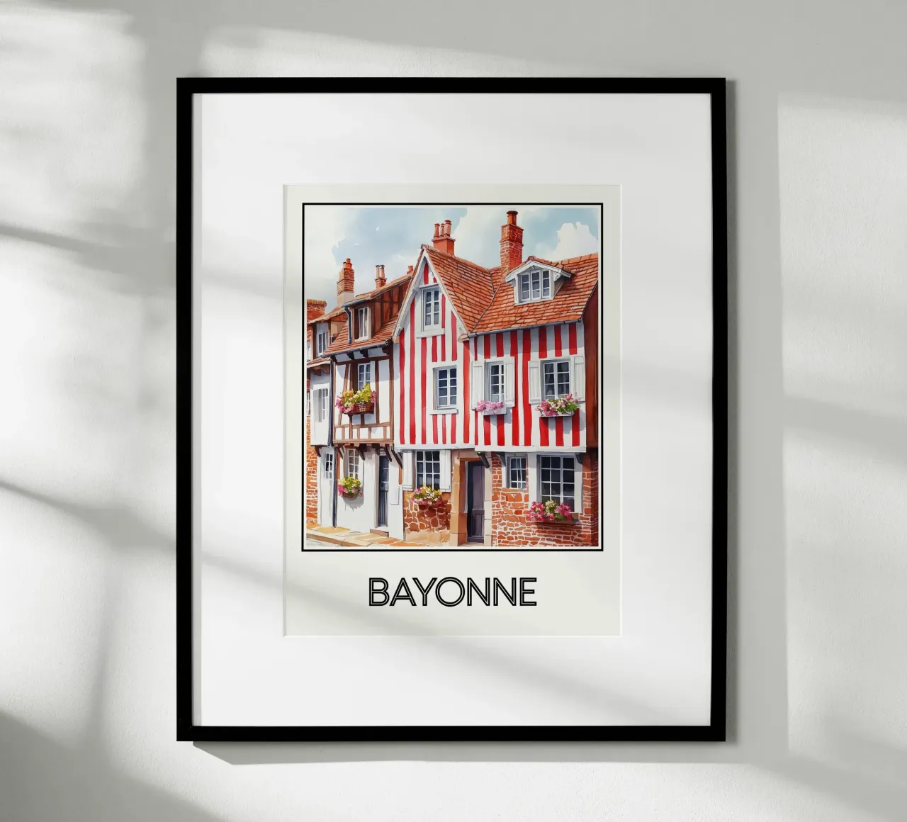 Bayonne poster da Frame the World