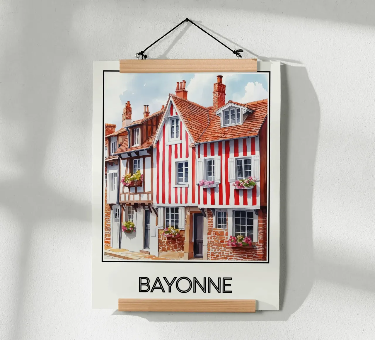 Bayonne poster da Frame the World