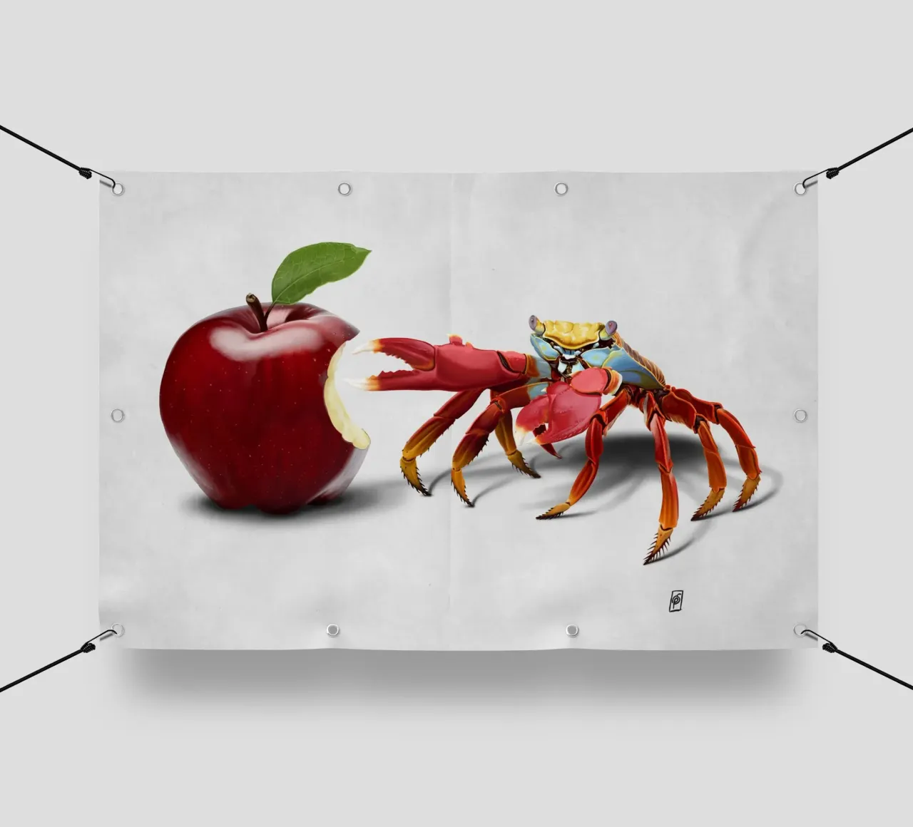 Core (Wordless) telo in pvc da Rob Art | Illustration