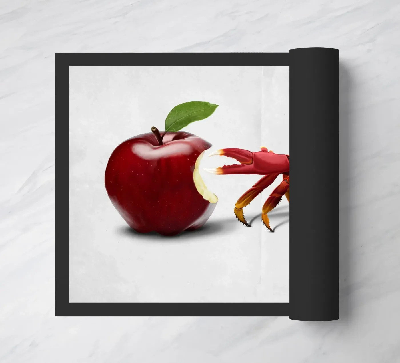 Core (Wordless) Fußmatte von Rob Art | Illustration