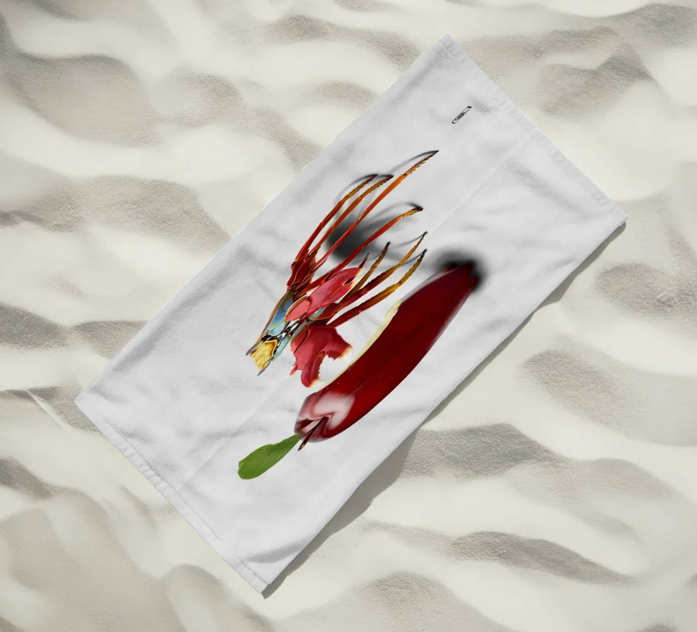 Core (Wordless) strandhanddoek van Rob Art | Illustration
