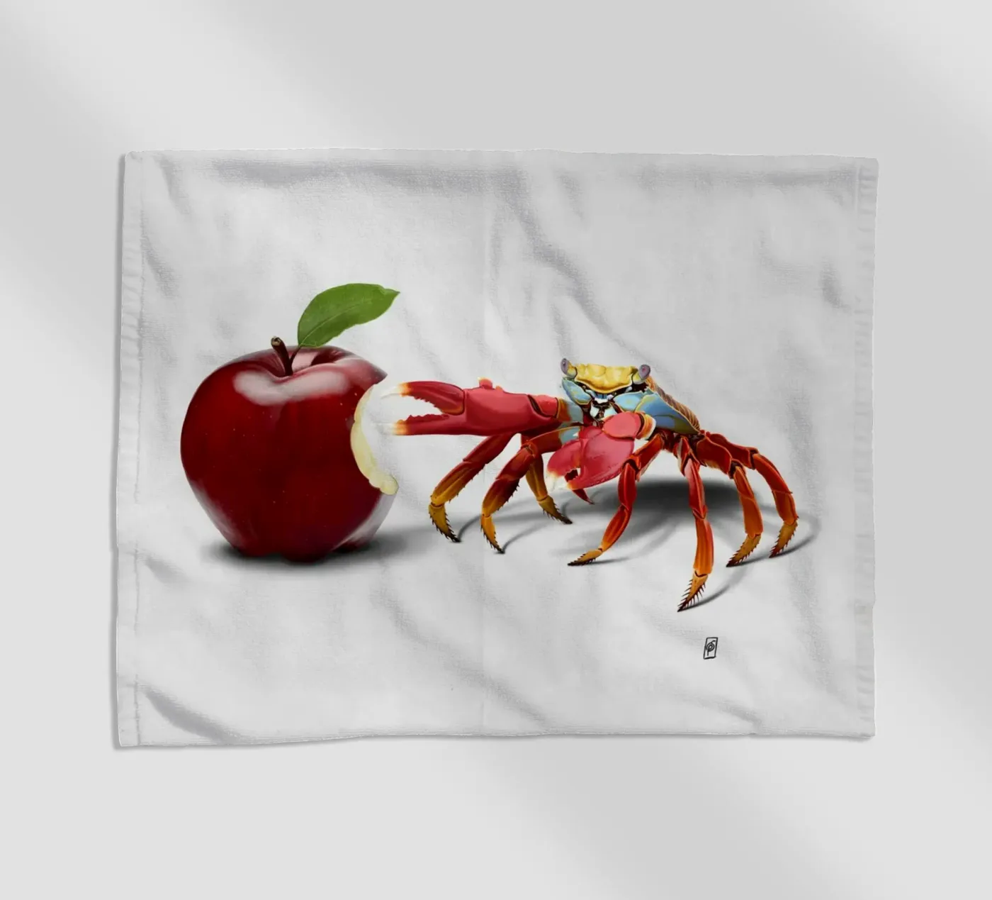 Core (Wordless) strandhanddoek van Rob Art | Illustration