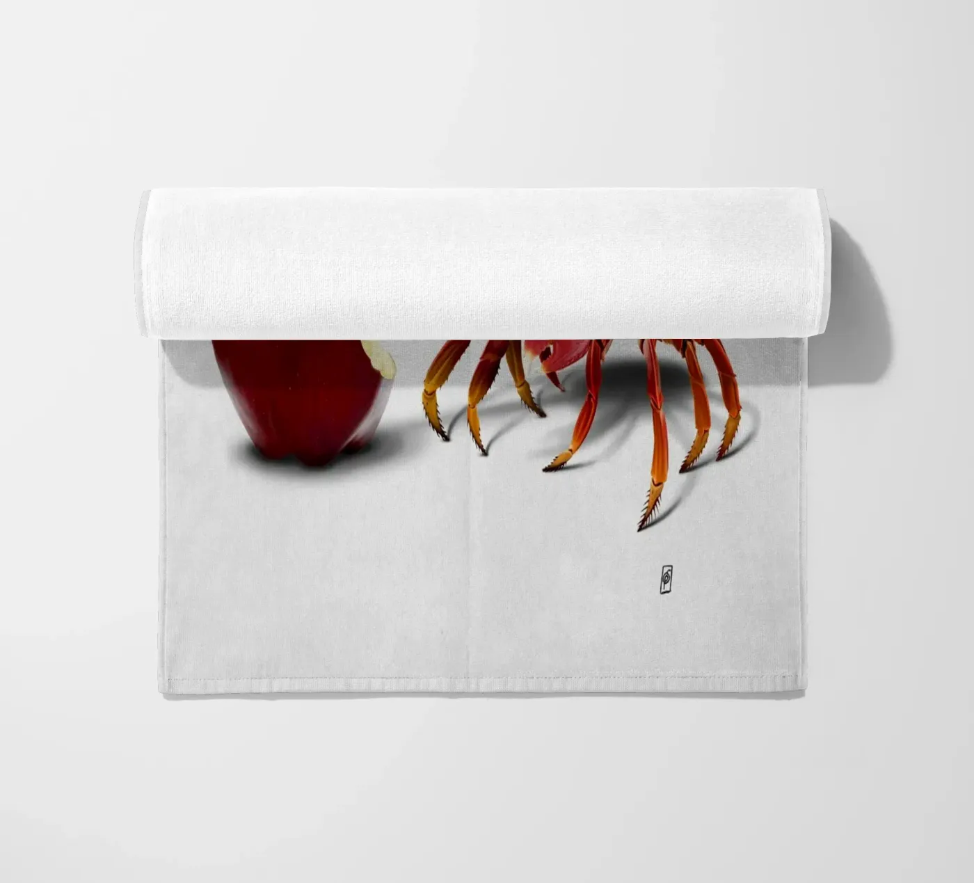 Core (Wordless) strandhanddoek van Rob Art | Illustration