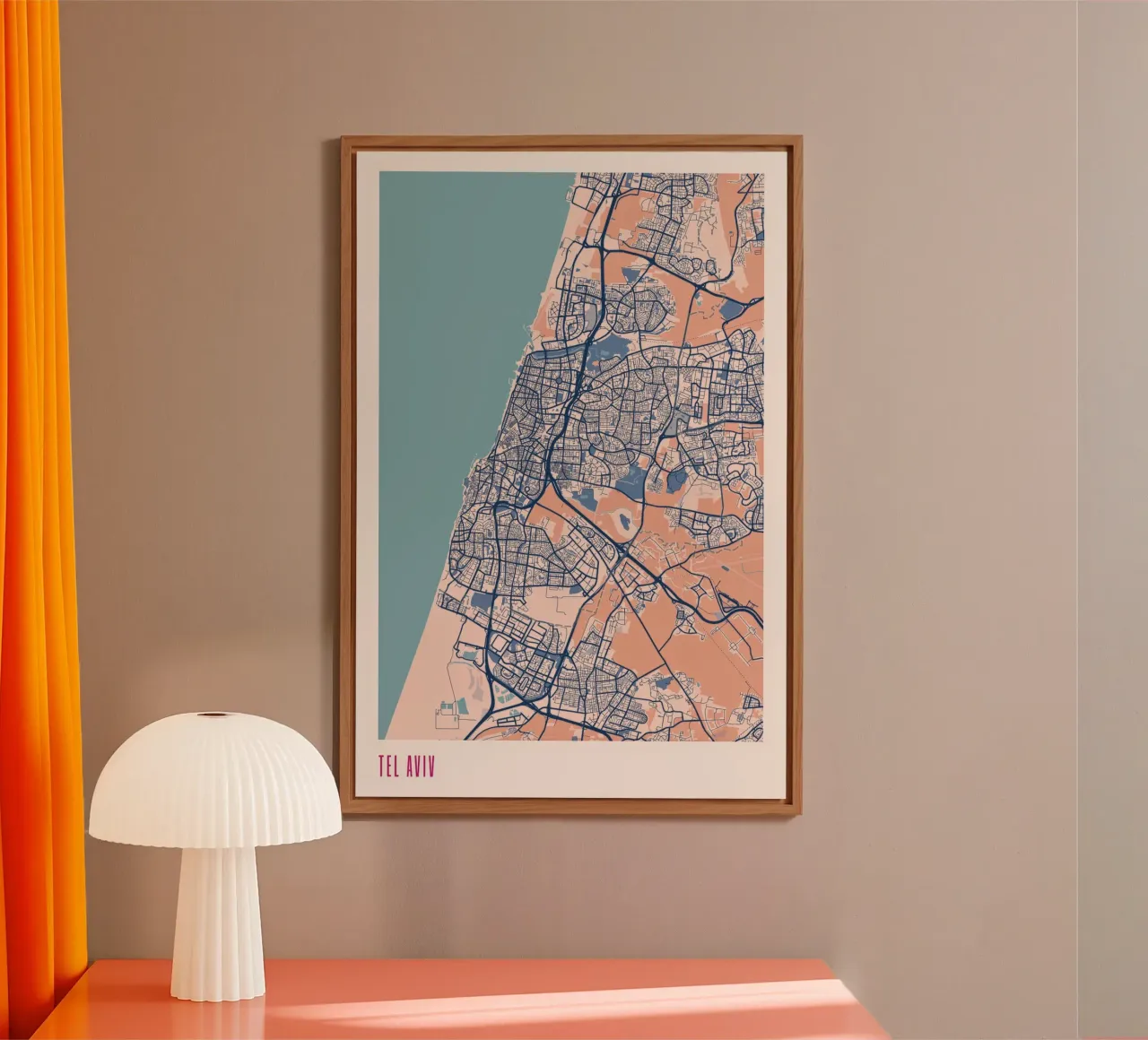 Tel Aviv urbana alluminio dibond da MOOODZART