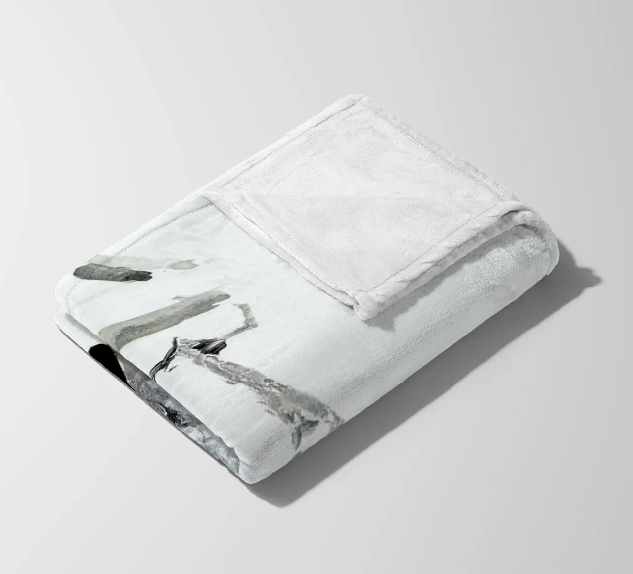 Nude 2 fleece blanket by Céleste Hollak