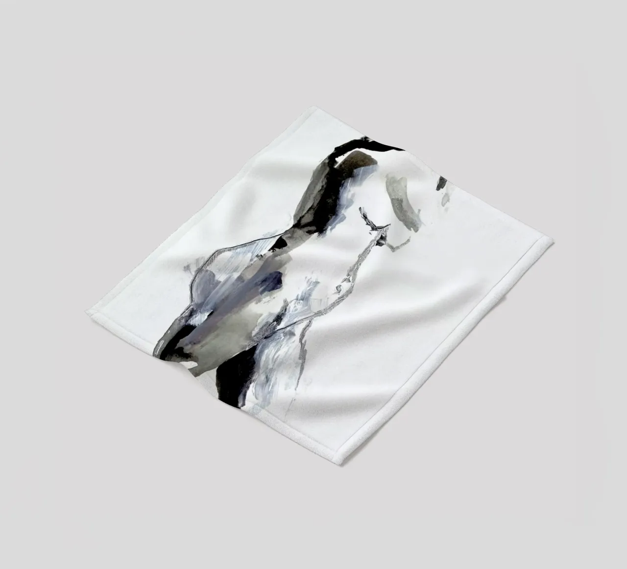 Nude 2 fleece blanket by Céleste Hollak