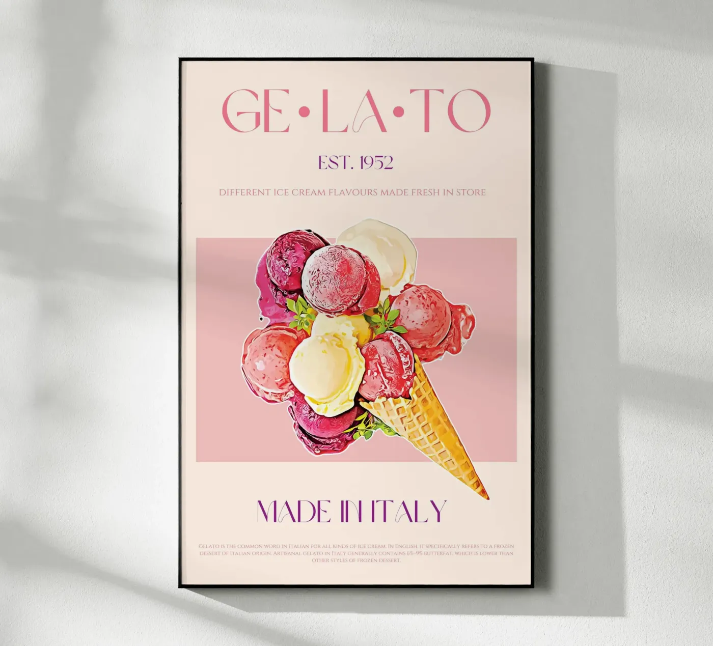 Gelato Print plexiglass da KOKRPrints