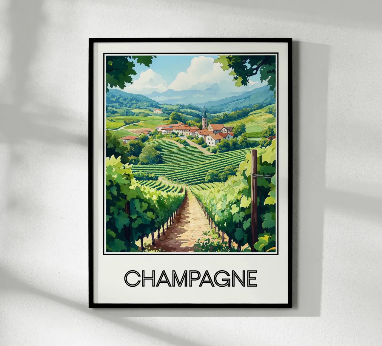 Champagne carta hahnemühle da Frame the World