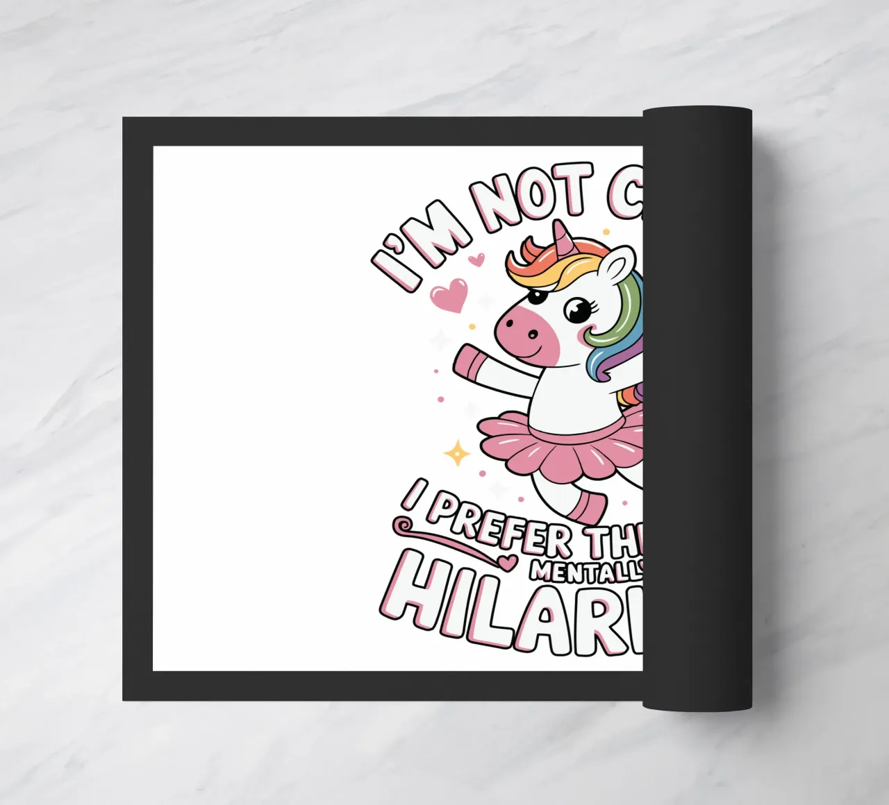 I'm not crazy, I prefer the term mentally hilarious zerbino da edsonramosart