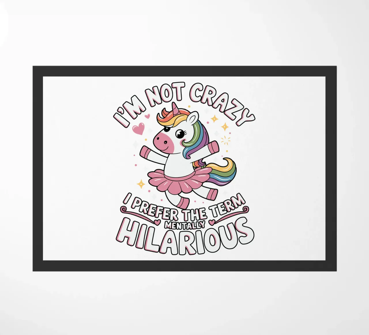 I'm not crazy, I prefer the term mentally hilarious zerbino da edsonramosart