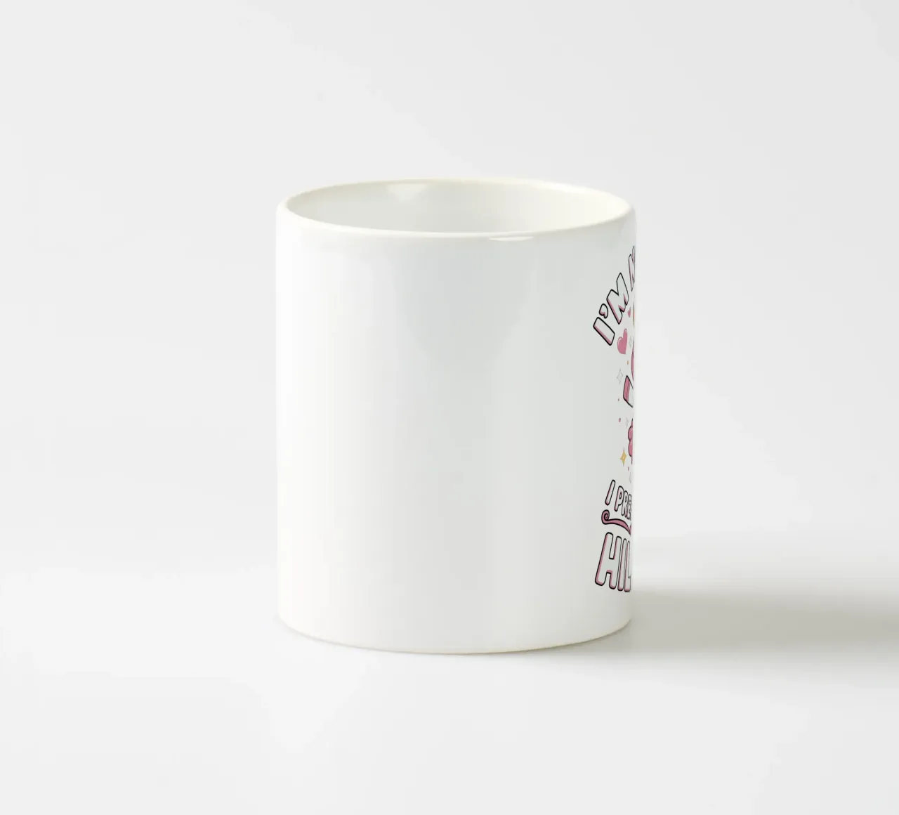 I'm not crazy, I prefer the term mentally hilarious tazza in ceramica da edsonramosart