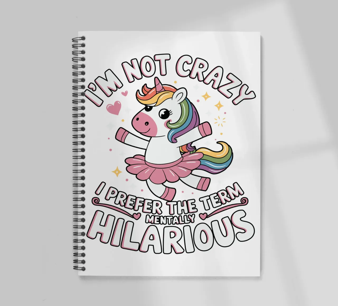 I'm not crazy, I prefer the term mentally hilarious diario ad anelli da edsonramosart