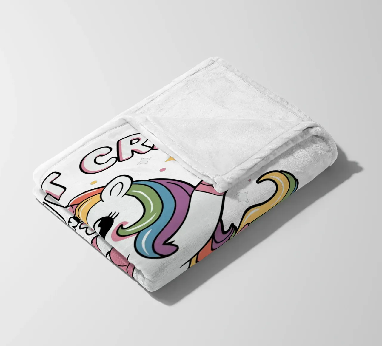 I'm not crazy, I prefer the term mentally hilarious coperta in pile da edsonramosart