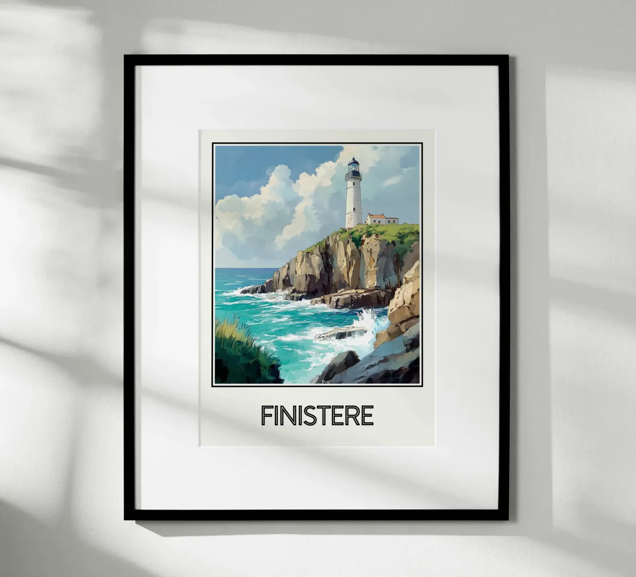 Finistère poster da Frame the World