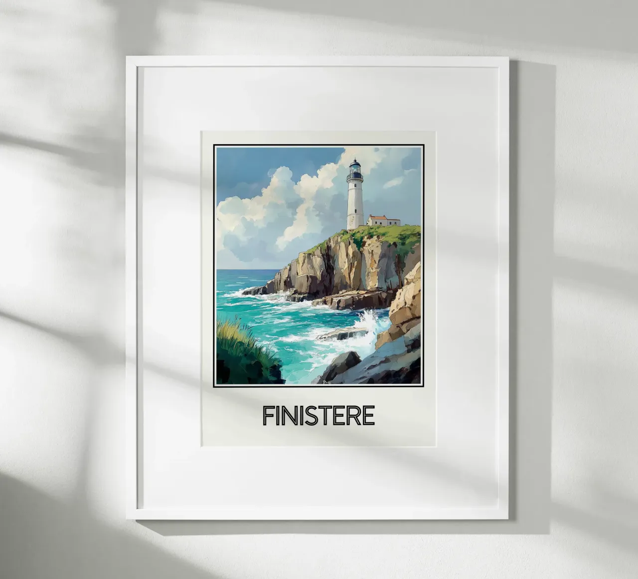 Finistère poster da Frame the World